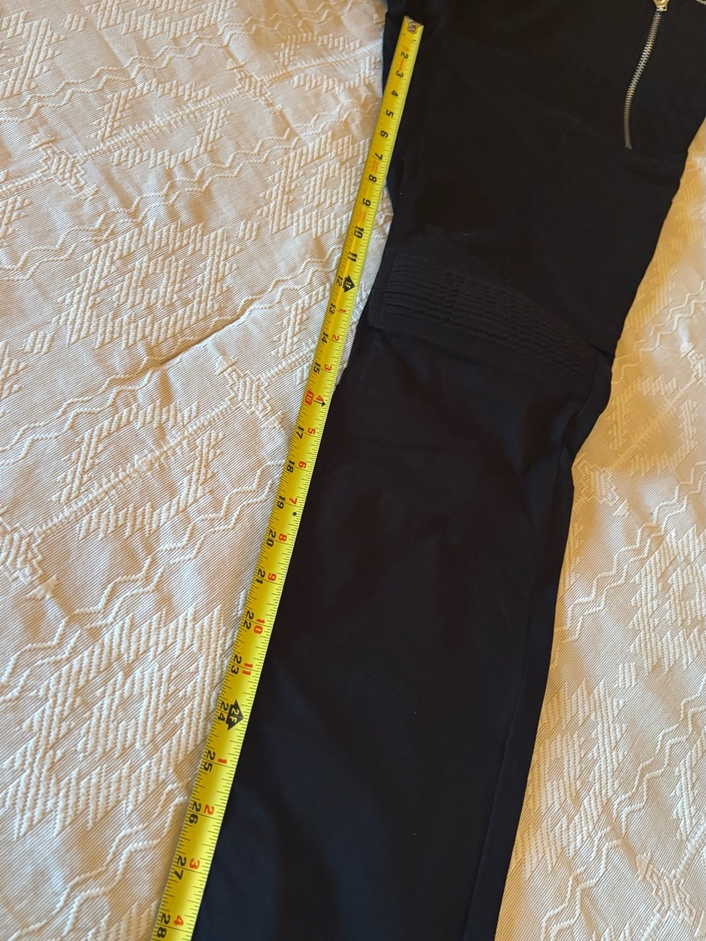 G-STAR “BIKER SKINNY CARGO PANTS” DARK BLACK MOTO JEANS sz 30/32 or  SZ 6/8 NEW! - Picture 14 of 17